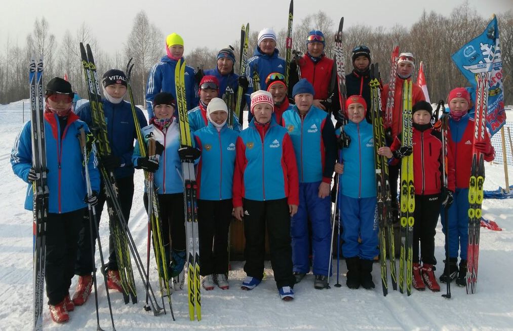 Новости спорта якутии. Спартакиада 2014 лыжные гонки Мегино Кангаласского улуса.