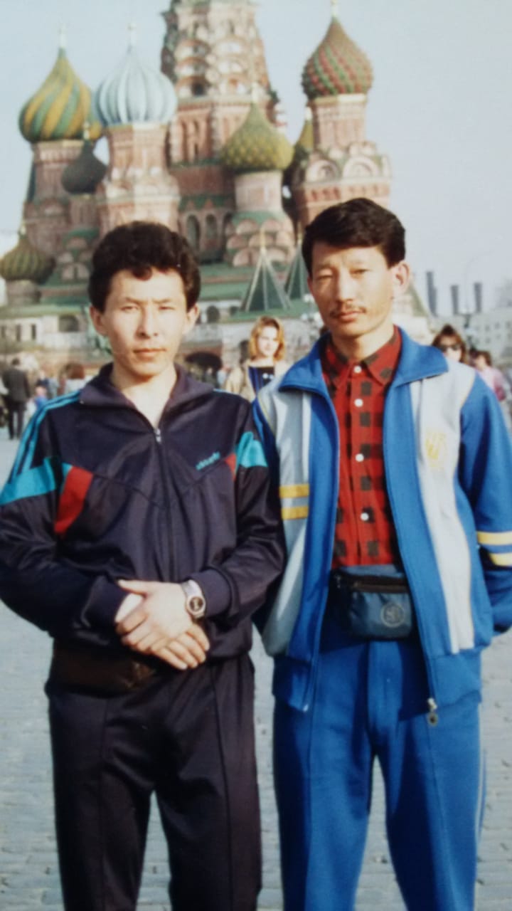 Ученики по марафону Степан Федоров и Николай Бускаров